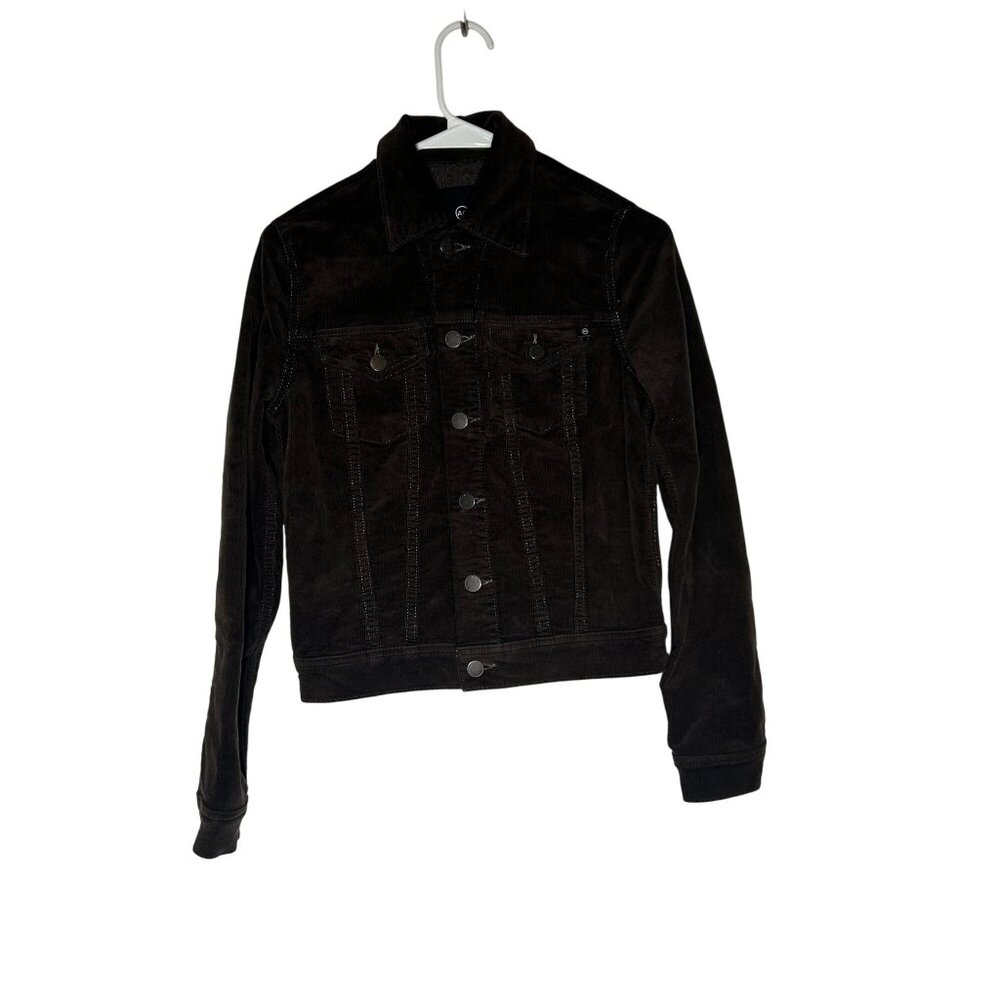Adriano Goldschmied Corduroy Jacket Women's Size Small in Brown New Without Tags